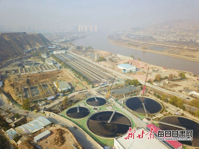 兰州雁儿湾污水处理厂提标改扩建工程施工现场.png